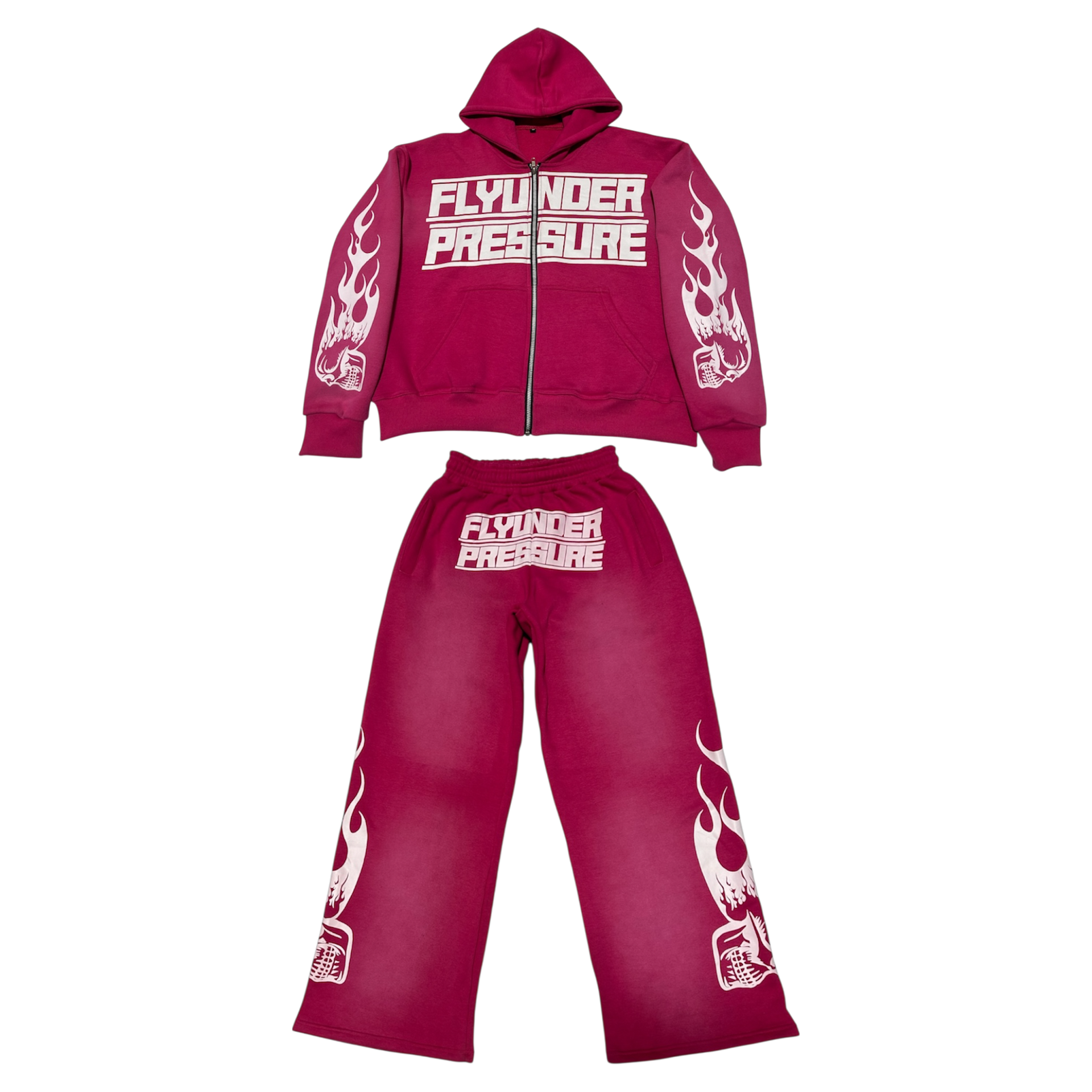BAGGY SWEATSUIT PINK