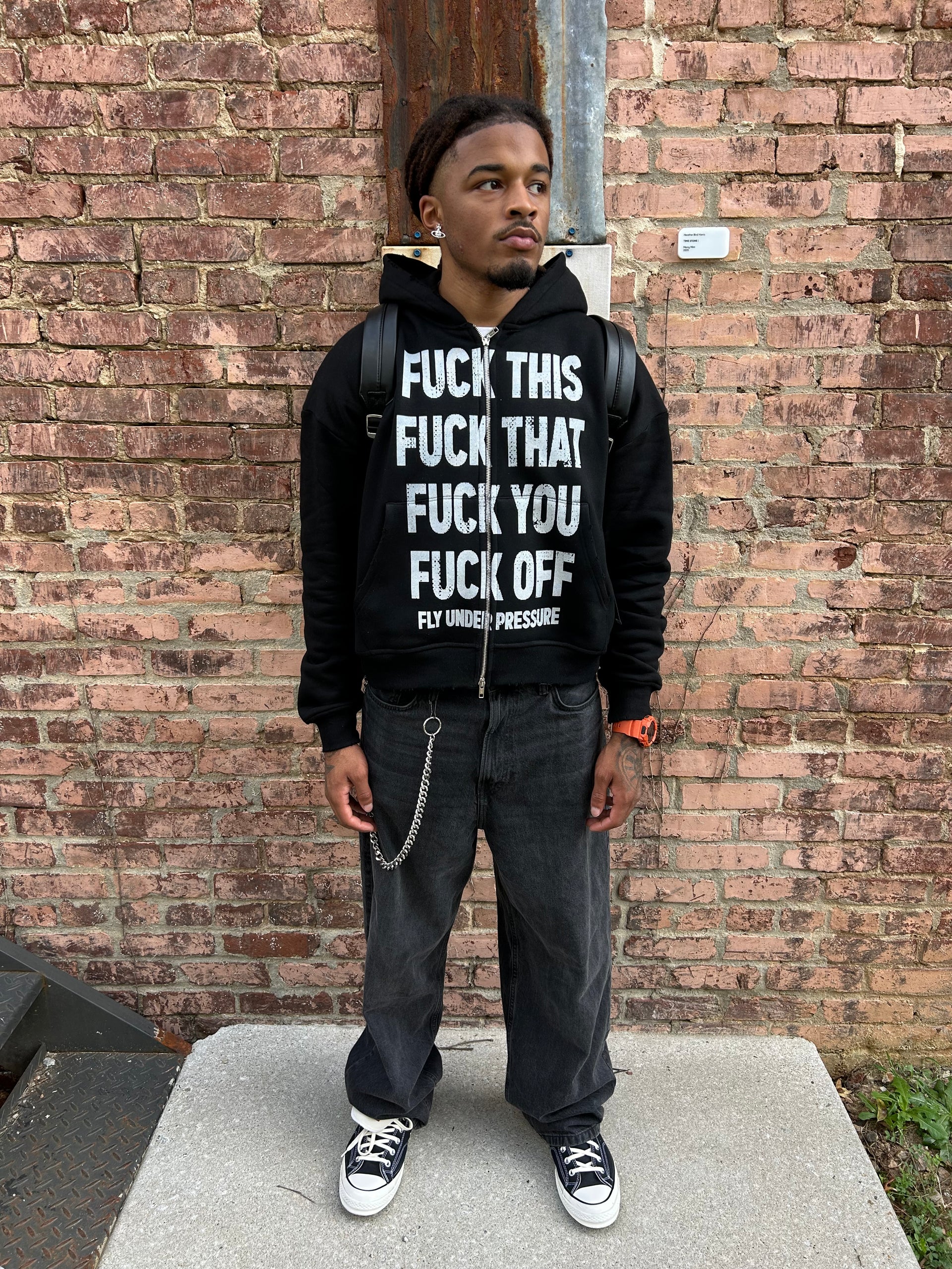 F**K YOU HOODIE BLACK