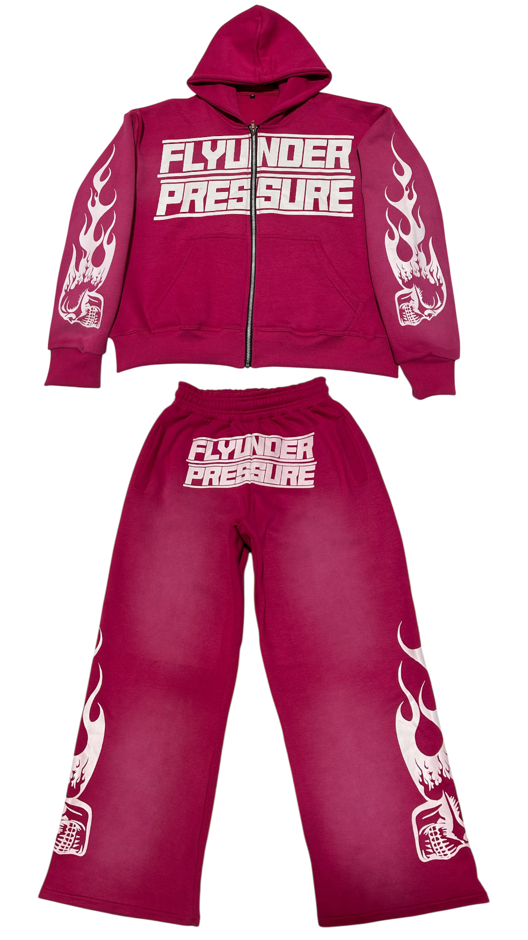 BAGGY SWEATSUIT PINK
